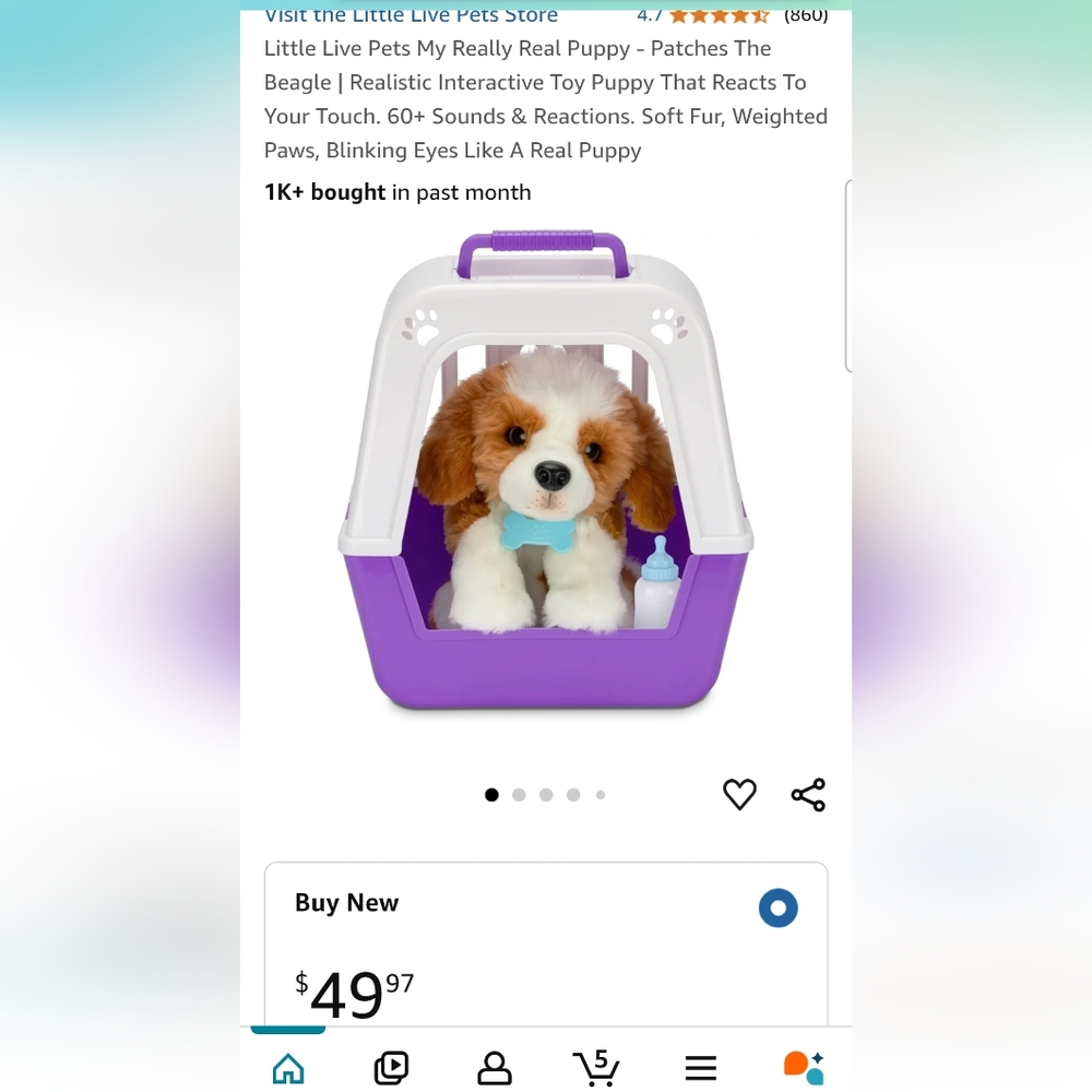 Little Live Pets Patches New